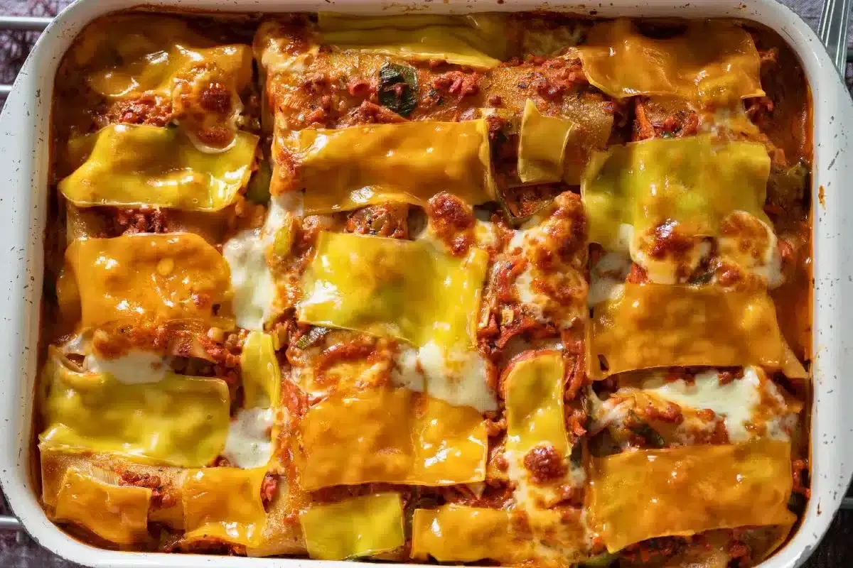 Lasagna cu carne tocata la cuptor – o reteta clasica